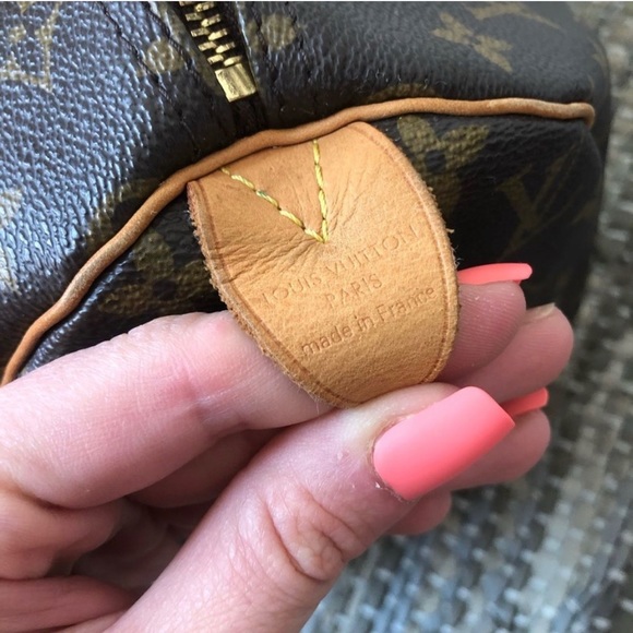 Louis Vuitton Speedy 30 Monogram Logo Bag - Picture 3 of 7